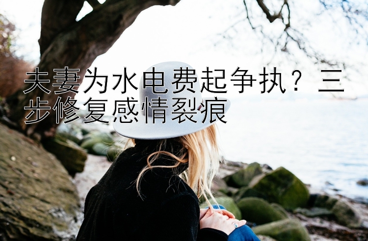 夫妻为水电费起争执？三步修复感情裂痕